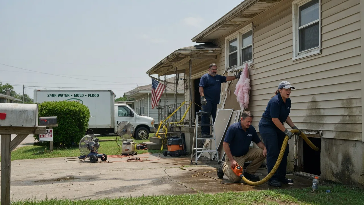 Water Damage Repair in Trophy Club, TX near me